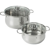 WMF Diadem Plus 0733556040 lot de casseroles 9 pièce(s), Ensemble de pot Acier inoxydable, Ensemble d’ébullition, Acier inoxydable, Acier inoxydable, Acier inoxydable, Acier inoxydable, Acier inoxydable