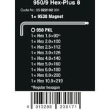Wera 950/9 Hex-Plus 8, 05022102001, Tournevis Chrome