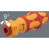 Wera 9751 Schaumstoffeinlage Kraftform Kompakt VDE Set 1, Tournevis Rouge/Jaune