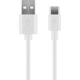 goobay Kit de charge USB-C 5 watts, Chargeur Blanc