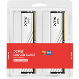 ADATA 32 Go DDR5-6000 (2x 16 Go) mémoire vive Blanc, AX5U6000C2816G-DTLABWH, XMP 3.0, EXPO