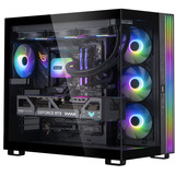ALTERNATE Gaming-PC Window Edition • RTX 5080 • Intel® Core™ Ultra 7 265K • 32 GB RAM, PC gaming Noir/transparent