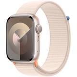 Apple Series 9, Smartwatch Argent/Beige clair
