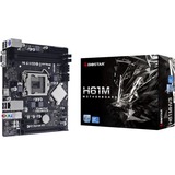 Biostar H61MHV3, Socket 1155 carte mère Gris, Intel, LGA 1155 (Socket H2), Intel® Celeron®, Intel® Core™ i3, Intel® Core™ i5, Intel® Core™ i7, Intel® Pentium®, LGA 1155 (Socket H2), DDR3-SDRAM, DIMM