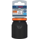 Bosch Douille d'impact PRO 32mm, 3/4", Clés mixtes à cliquet Noir