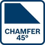 Bosch GHO 12V-20 Professional Noir, Bleu, Rouge 14500 tr/min, Rabot électrique Bleu/Noir, Noir, Bleu, Rouge, 14500 tr/min, 5,6 cm, 1,7 cm, 2,5 m/s², Batterie