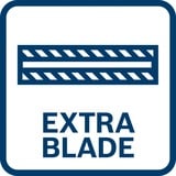 Bosch GHO 12V-20 Professional Noir, Bleu, Rouge 14500 tr/min, Rabot électrique Bleu/Noir, Noir, Bleu, Rouge, 14500 tr/min, 5,6 cm, 1,7 cm, 2,5 m/s², Batterie