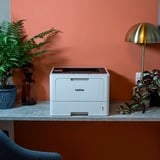 Brother HL-L5210DW - Imprimante laser monochrome professionnelle A4 sans fil Gris, Laser, 1200 x 1200 DPI, A4, 48 ppm, Impression recto-verso, Noir, Blanc