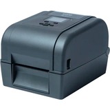 Brother TD-4750TNWB - Imprimante d'étiquettes à transfert thermique Gris, Thermique direct/Transfert thermique, 300 x 300 DPI, 152 mm/sec, Avec fil &sans fil, Noir