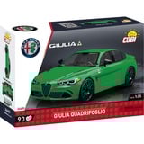 COBI Alfa Romeo Giulia Quadrifoglio, Jouets de construction Vert, Échelle 1:35