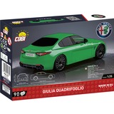 COBI Alfa Romeo Giulia Quadrifoglio, Jouets de construction Vert, Échelle 1:35