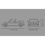 COBI Volkswagen Golf GTI British Version Cabriolet (1984), Jouets de construction Bleu