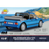 COBI Volkswagen Golf GTI British Version Cabriolet (1984), Jouets de construction Bleu