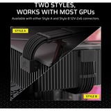 Corsair Type 5 > Câble d'alimentation 90° 12V 2x6 GPU (Style A) Noir