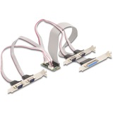 DeLOCK Mini PCIe I/O PCIe pleine taille 4 x Série RS-232, 1 x Parallèle 