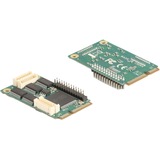 DeLOCK Mini PCIe I/O PCIe pleine taille 4 x Série RS-232, 1 x Parallèle 