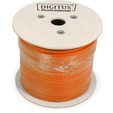Digitus Câble d'installation professionnel Cat.7 S/FTP Duplex, B2ca Orange