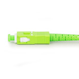 Digitus Câble de raccordement fibre optique simplex, renforcé en acier, monomode, SC/APC > SC/APC Blanc