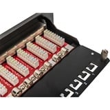 Digitus Panneau de brassage 10" DN-91612S-EA, 12 ports, Cat.6a Noir