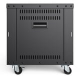 Digitus Rack universel 19 pouces avec roulettes, Boîtier de serveur en rack Noir