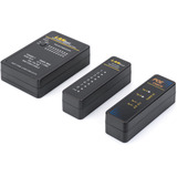 Digitus Testeur de réseau et testeur de câbles de communication Noir