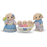 EPOCH Sylvanian Families - Famille de Lapins, Jouets de construction 