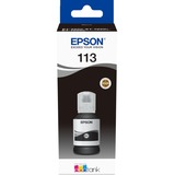 Epson 113 EcoTank Pigment Black ink bottle, Encre Noir, Epson, Ecotank ET-5880, EcoTank ET-5850, EcoTank ET-5800, EcoTank ET-16650, EcoTank ET-16600, 7500 pages, 127 ml, Pigment