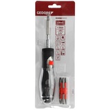 GEDORE R38920000 Tournevis manuel Noir/Rouge, 39 mm, 280 g