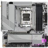 GIGABYTE B650M A ELITE AX ICE carte mère socket AM5 Argent, RAID, 2.5 Gb-LAN, WLAN, BT, Sound, µATX