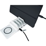 Good Connections Qi Wireless Charging Pad 15 Watt socle de chargement Blanc