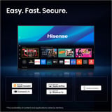 Hisense 85E7S PRO Hi-QLED Téléviseur 85" 4K Ultra HD Noir/gris foncé, 2,16 m (85"), 3840 x 2160 pixels, QLED, Smart TV, Wifi, Noir