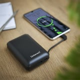 Intenso 7314530 banque d'alimentation électrique Lithium Polymère (LiPo) 10000 mAh Noir, Powerbank Noir, 10000 mAh, Lithium Polymère (LiPo), Noir