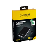 Intenso 7314530 banque d'alimentation électrique Lithium Polymère (LiPo) 10000 mAh Noir, Powerbank Noir, 10000 mAh, Lithium Polymère (LiPo), Noir