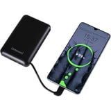 Intenso 7314530 banque d'alimentation électrique Lithium Polymère (LiPo) 10000 mAh Noir, Powerbank Noir, 10000 mAh, Lithium Polymère (LiPo), Noir