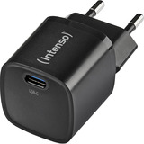 Intenso Adaptateur secteur W30C² GaN chargeur Noir, 1x USB-C