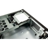 Inter-Tech S-331 Bureau Noir, Logement Bureau Noir, Bureau, PC, Noir, micro ATX, Mini-ITX, 7,5 cm, 23 cm