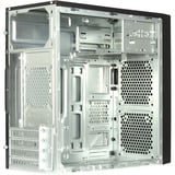 Inter-Tech  boîtier mini tower Noir | 2x USB-A | 2x USB-C