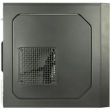 Inter-Tech  boîtier mini tower Noir | 2x USB-A | 2x USB-C