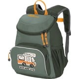 Jack Wolfskin Kids Little Joe, Sac à dos Vert foncé