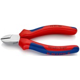 KNIPEX Pince coupante 70 05 125, Tenailles de cran Rouge/Bleu