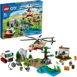 LEGO City - L'opération de sauvetage des animaux sauvages, Jouets de construction 60302