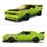 LEGO Voiture de sport Dodge Challenger SRT Hellcat, Jouets de construction 