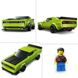 LEGO Voiture de sport Dodge Challenger SRT Hellcat, Jouets de construction 