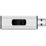 MediaRange MR919 lecteur USB flash 256 Go USB Type-A 3.2 Gen 1 (3.1 Gen 1) Noir, Argent, Clé USB Argent/Noir, 256 Go, USB Type-A, 3.2 Gen 1 (3.1 Gen 1), 100 Mo/s, Slide, Noir, Argent