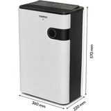 Medion DH30S (MD12044), Déshumidificateur Blanc/gris