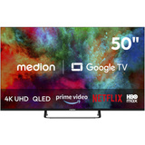 Medion LIFE MD 850701 Google TV 50" 4K Ultra HD QLED Noir