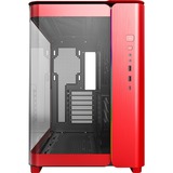 Montech  boîtier midi tower Rouge | 2x USB-A | 1x USB-C | RGB | Verre Trempé