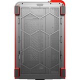 Montech  boîtier midi tower Rouge | 2x USB-A | 1x USB-C | RGB | Verre Trempé
