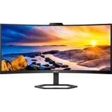 Philips 5000 series 34E1C5600HE/00 écran plat de PC 86,4 cm (34") 3440 x 1440 pixels 4K Ultra HD LED Noir Moniteur UltraWide Noir, 1x DisplayPort, 1x HDMI, 1x USB-C, 4x USB-A, 86,4 cm (34"), 3440 x 1440 pixels, 4K Ultra HD, LED, 4 ms, Noir