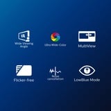 Philips 5000 series 34E1C5600HE/00 écran plat de PC 86,4 cm (34") 3440 x 1440 pixels 4K Ultra HD LED Noir Moniteur UltraWide  Noir, 86,4 cm (34"), 3440 x 1440 pixels, 4K Ultra HD, LED, 4 ms, Noir